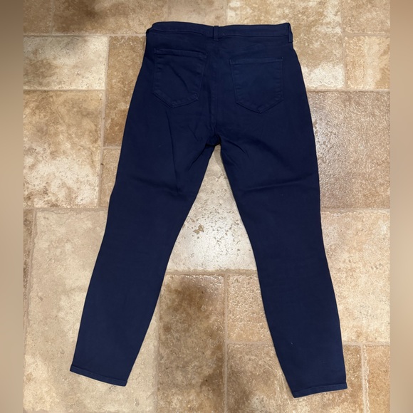 L'AGENCE Margot Dark Blue Skinny Jeans - Picture 1 of 5